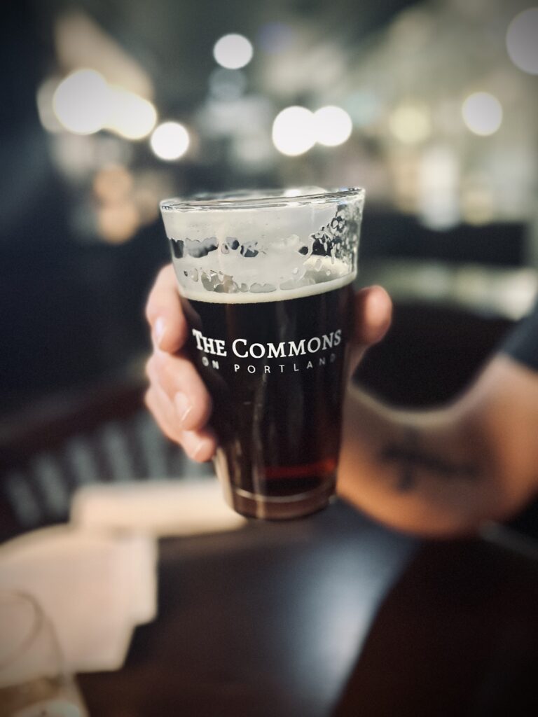 Pint at Commons